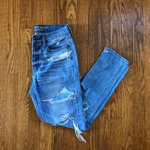 American Eagle Vintage High Rise Cropped Jeans